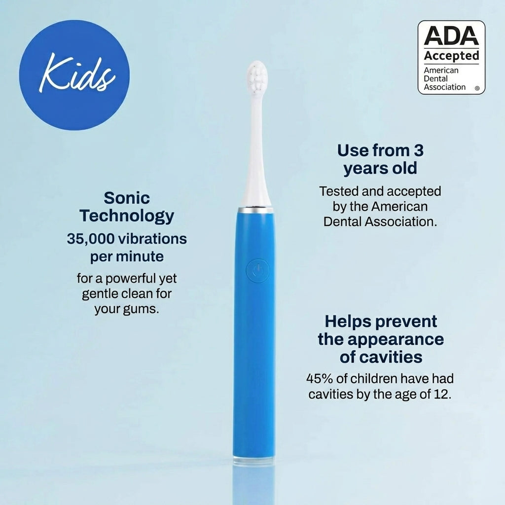50% OFF TODAY | SmileSpark™ - Children's Electric Toothbrush
