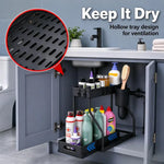 50% OFF TODAY | SinkGlide™ - 2-Tier Under-Sink Rack