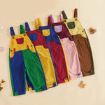 50% OFF TODAY | RetroTots™ - Toddler's Corduroy Overalls
