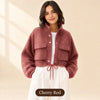 50% OFF TODAY | PlaidCrop™ - Retro Short Coat