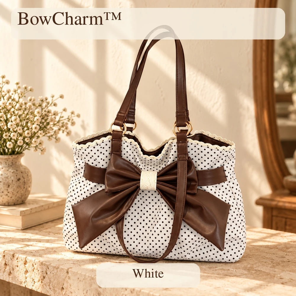 1+1 FREE TODAY | BowCharm™ - Polka Dot Tote Bag