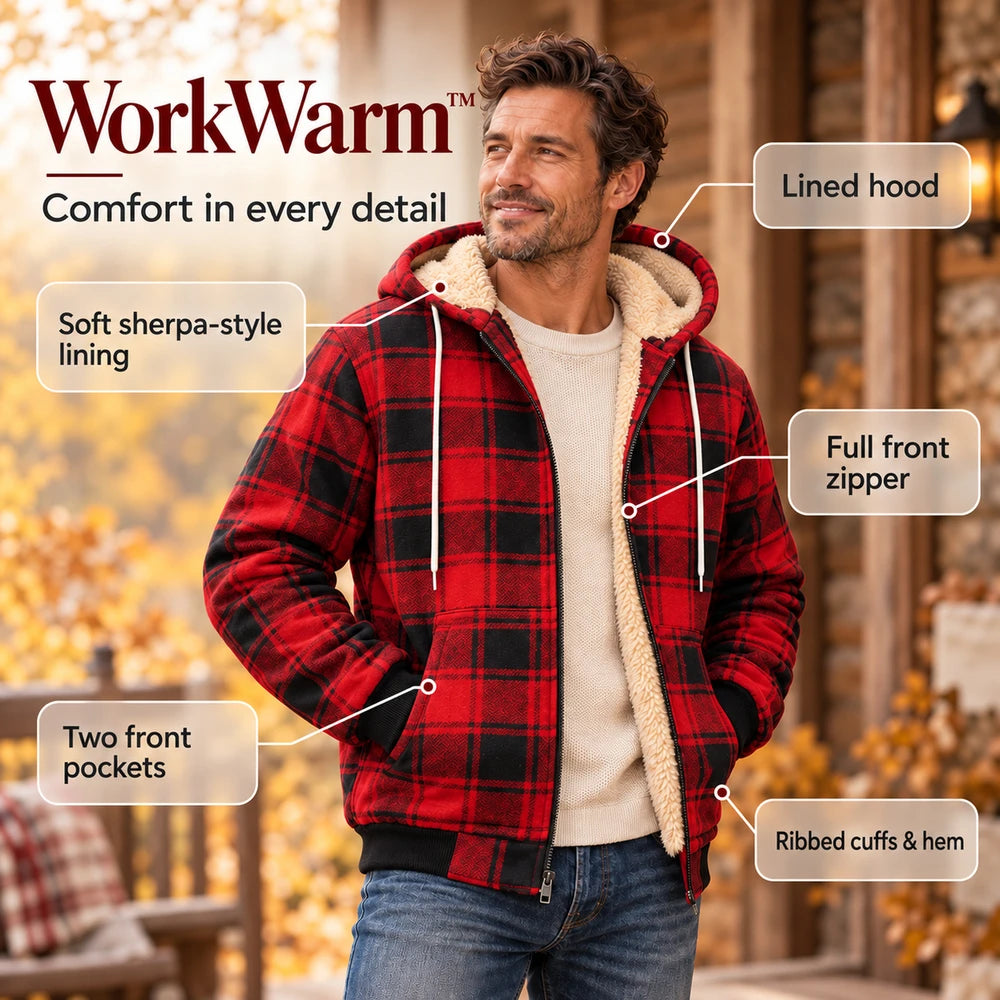 50% OFF TODAY | WorkWarm™ - Fleece-Lined Jacket
