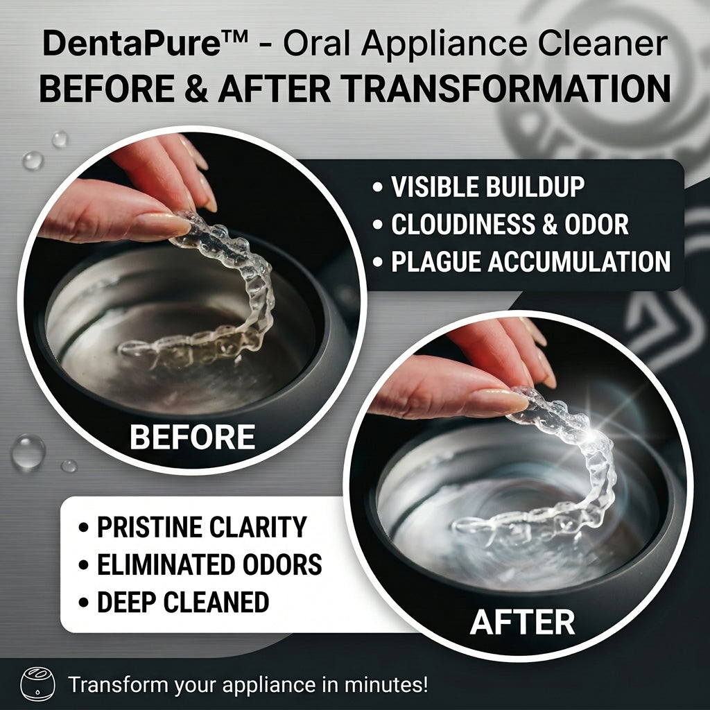 50% OFF TODAY | DentaPure™ - Oral Appliance Cleaner