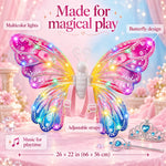 50% OFF TODAY | FlutterGlow™ - Light-Up Fairy Wings