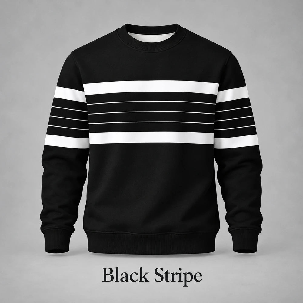 1+2 FREE TODAY | TrioCrew™ - Striped Colorblock Sweatshirt