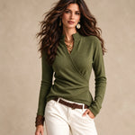 50% OFF TODAY |  WaistWrap™ - Cross Wrap Sweater