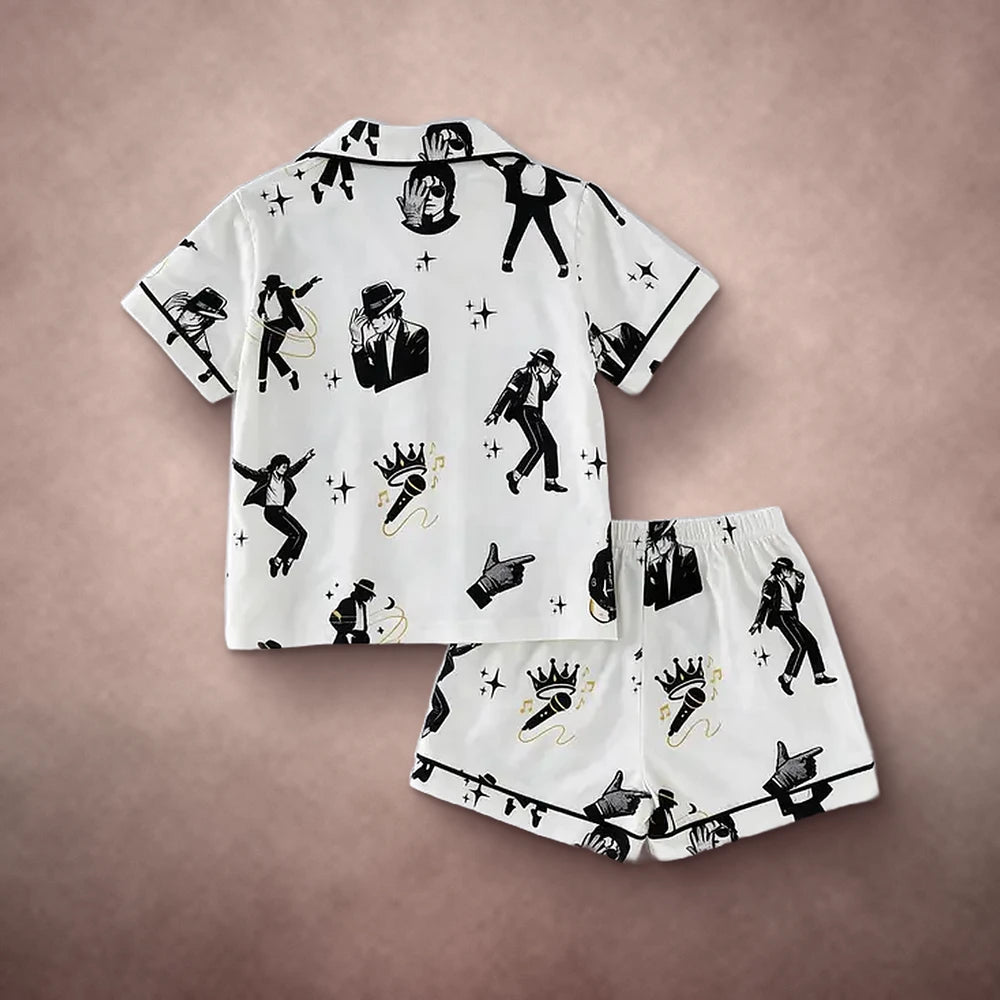 50% OFF TODAY | SnoozeStar™ - Kids' Retro Pajama Set