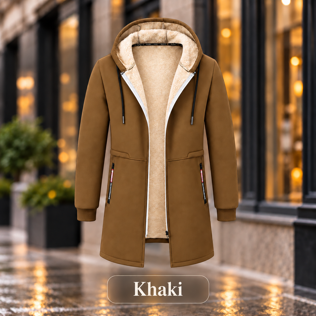 50% OFF TODAY | WarmHood™ - Hooded Winter Coat