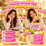 50% OFF TODAY | SnackSquish™ - 6PCS Food-Shaped Squishies