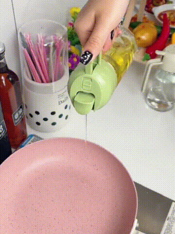 50% OFF TODAY  Splash&Drizzle™ - 2 in 1 Oil Spray Bottle and Glass Dispenser