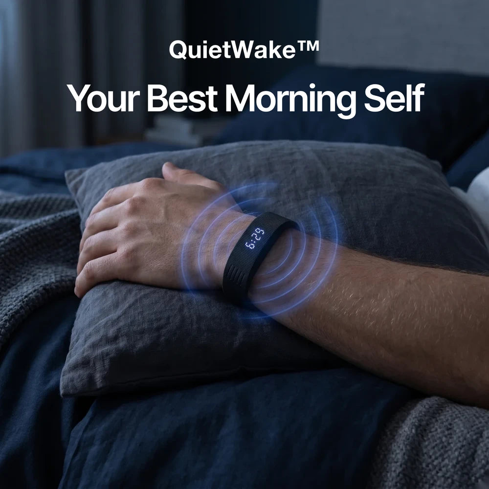 50% OFF TODAY | QuietWake™ - Silent Wrist Alarm