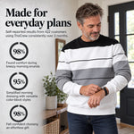 1+2 FREE TODAY | TrioCrew™ - Striped Colorblock Sweatshirt