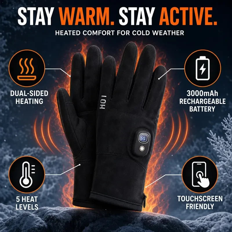 50% OFF TODAY | HeatHands™ - Electric Heated Gloves