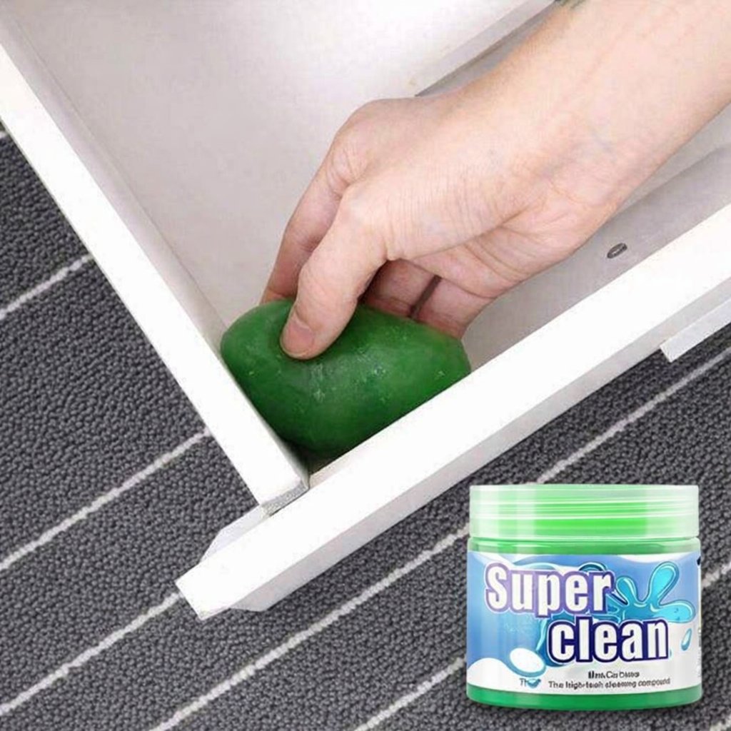 CleanGel cleaning tight spaces