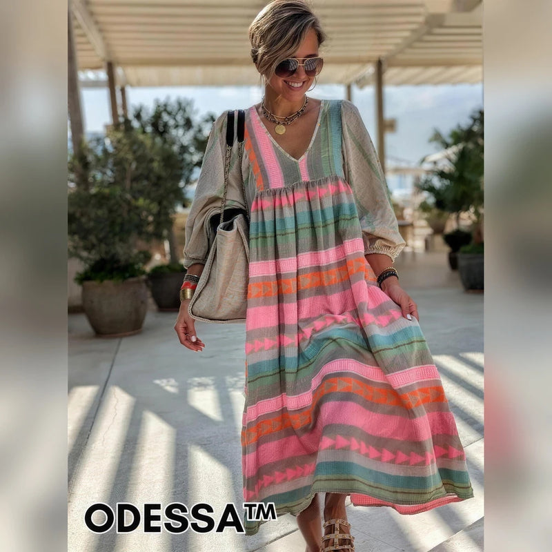 50% OFF TODAY | Odessa™ - Colorful Summer Dress