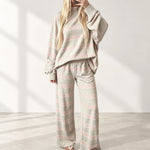 50% OFF TODAY | CozyMatch™ -  Striped Lounge Set