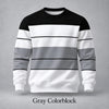 1+2 FREE TODAY | TrioCrew™ - Striped Colorblock Sweatshirt