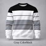 1+2 FREE TODAY | TrioCrew™ - Striped Colorblock Sweatshirt