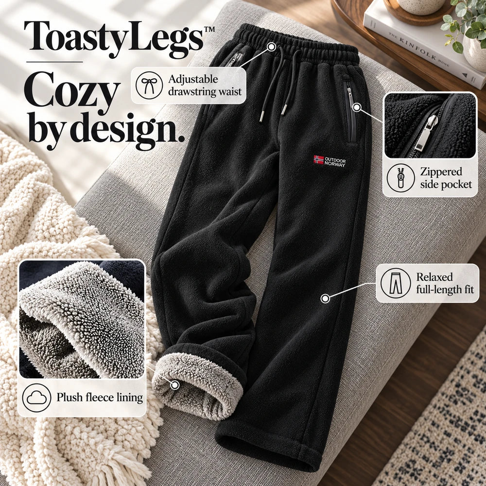 1+1 FREE TODAY | ToastyLegs™ - Fleece-Lined Warm Pants