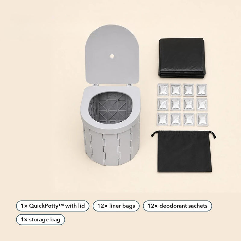50% OFF TODAY | QuickPotty™ - Portable Foldable Outdoor Toilet