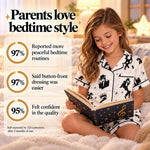 50% OFF TODAY | SnoozeStar™ - Kids' Retro Pajama Set