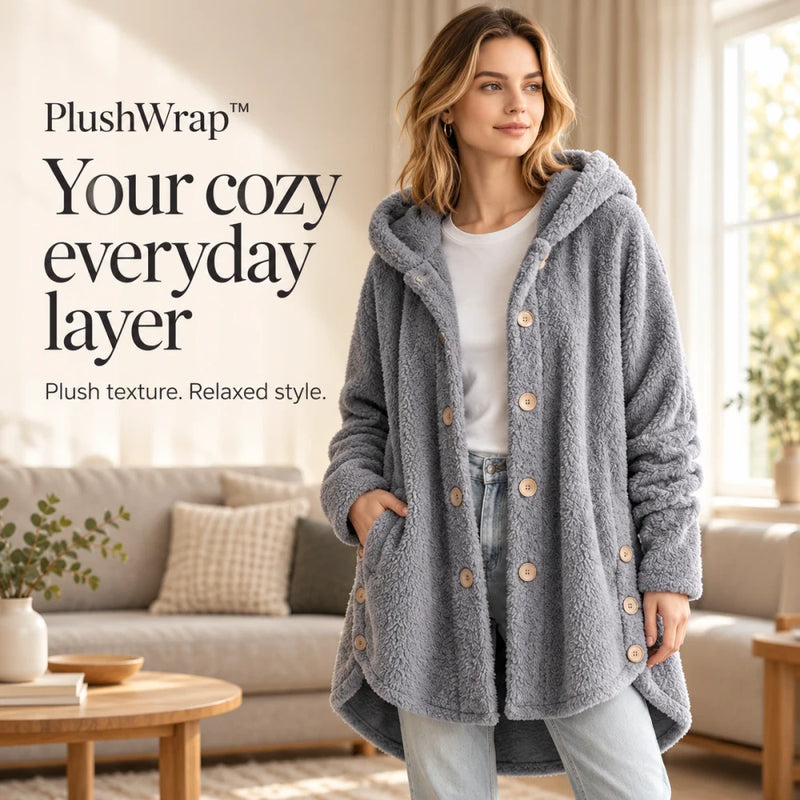 50% OFF TODAY | PlushWrap™ - Plush Winter Coat