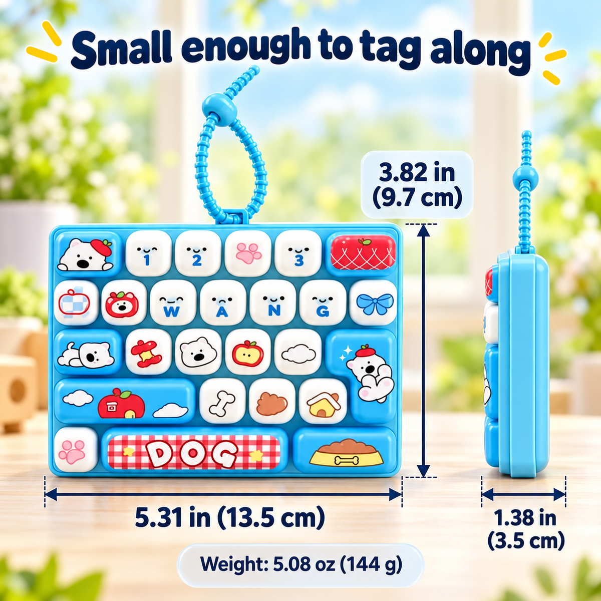 1+1 FREE TODAY | ClickCalm™ - Mini Fidget Keyboard
