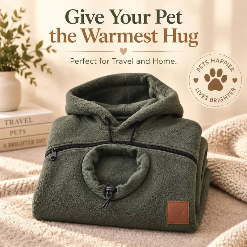 50% OFF TODAY | CarryCozy™ - Pet Carrier Hoodie