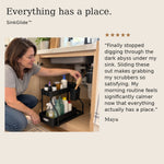 50% OFF TODAY | SinkGlide™ - 2-Tier Under-Sink Rack