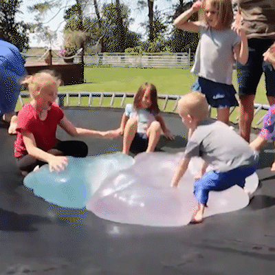 1+1 FREE TODAY  Bouncing Bubbles  The summer trend of 2026 for outdoor toys!