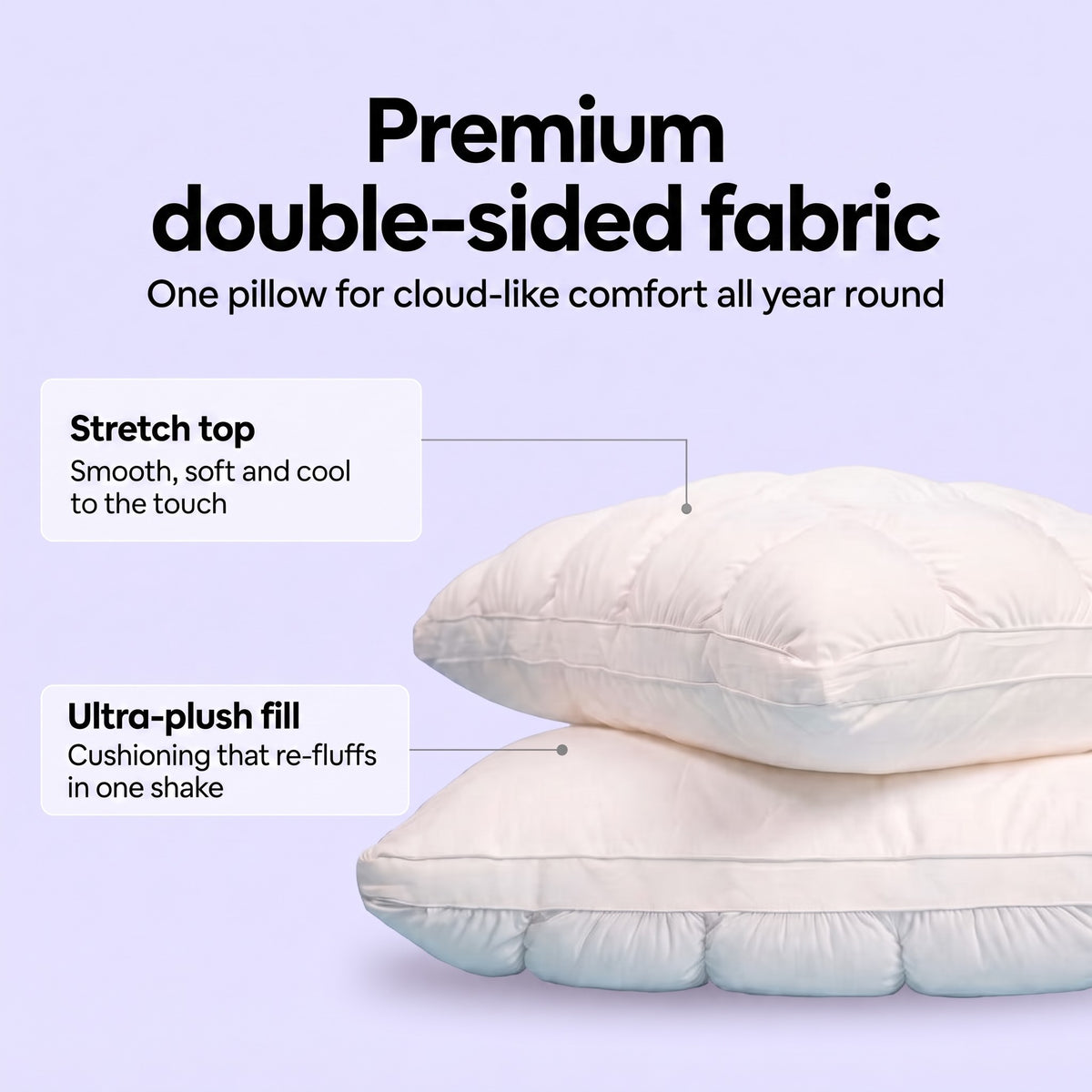 Premium double-sided fabric