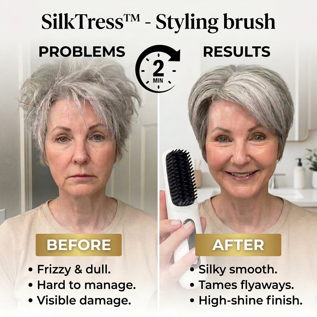 50% OFF TODAY | SilkTress™ - Styling Brush