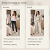 50% OFF TODAY | CozyMatch™ -  Striped Lounge Set
