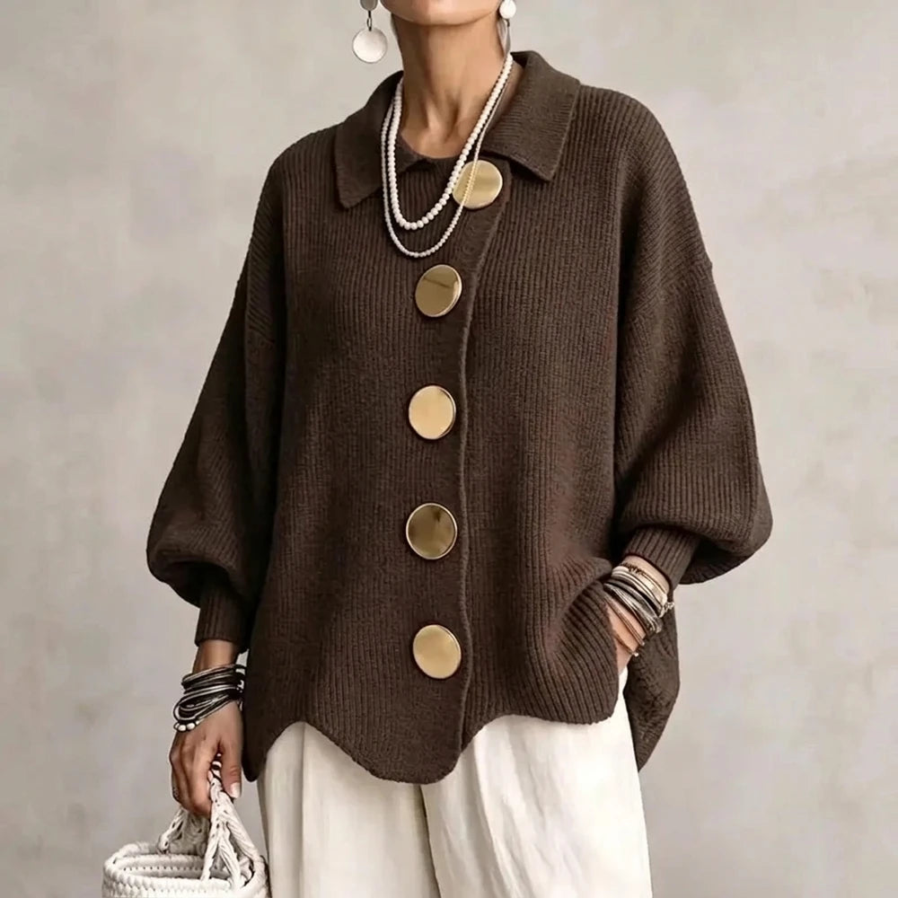50% OFF TODAY | LapelChic™ - Oversized Knit Cardigan
