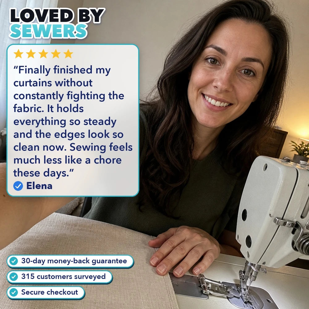 50% OFF TODAY | SwiftStitch™ - Sew perfectly straight seams! Quick & Easy!