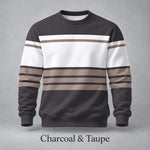 1+2 FREE TODAY | TrioCrew™ - Striped Colorblock Sweatshirt