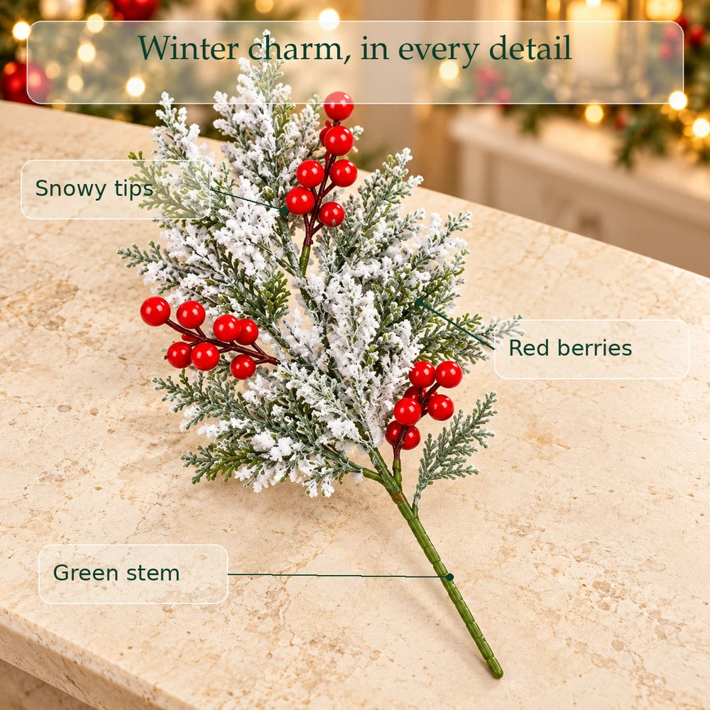 6+6 FREE TODAY | PineFrost™ - Christmas Pine-Cedar Stems