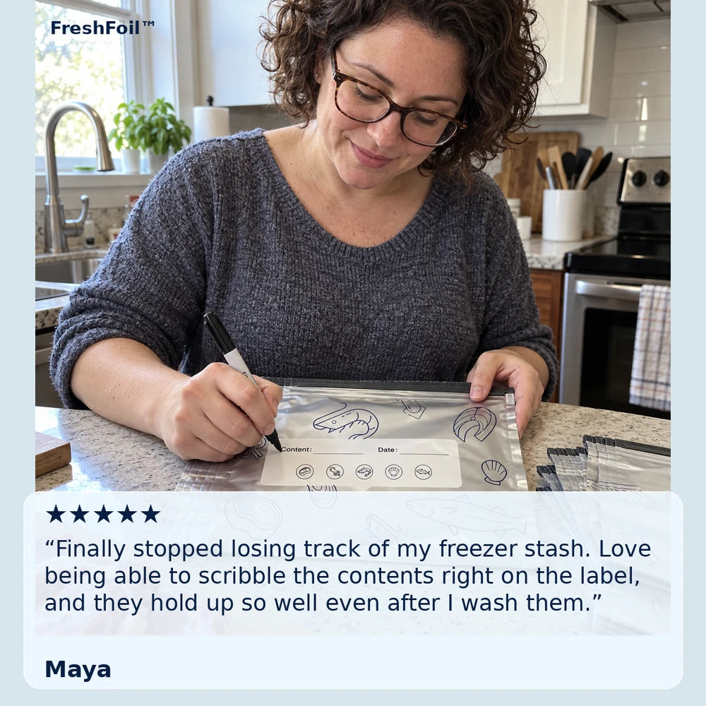 30+30 FREE TODAY | FreshFoil™ - Reusable Foil Bags