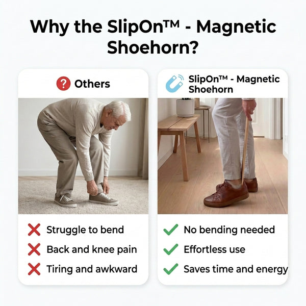 50% OFF TODAY  SlipOn™ - Magnetic Shoehorn