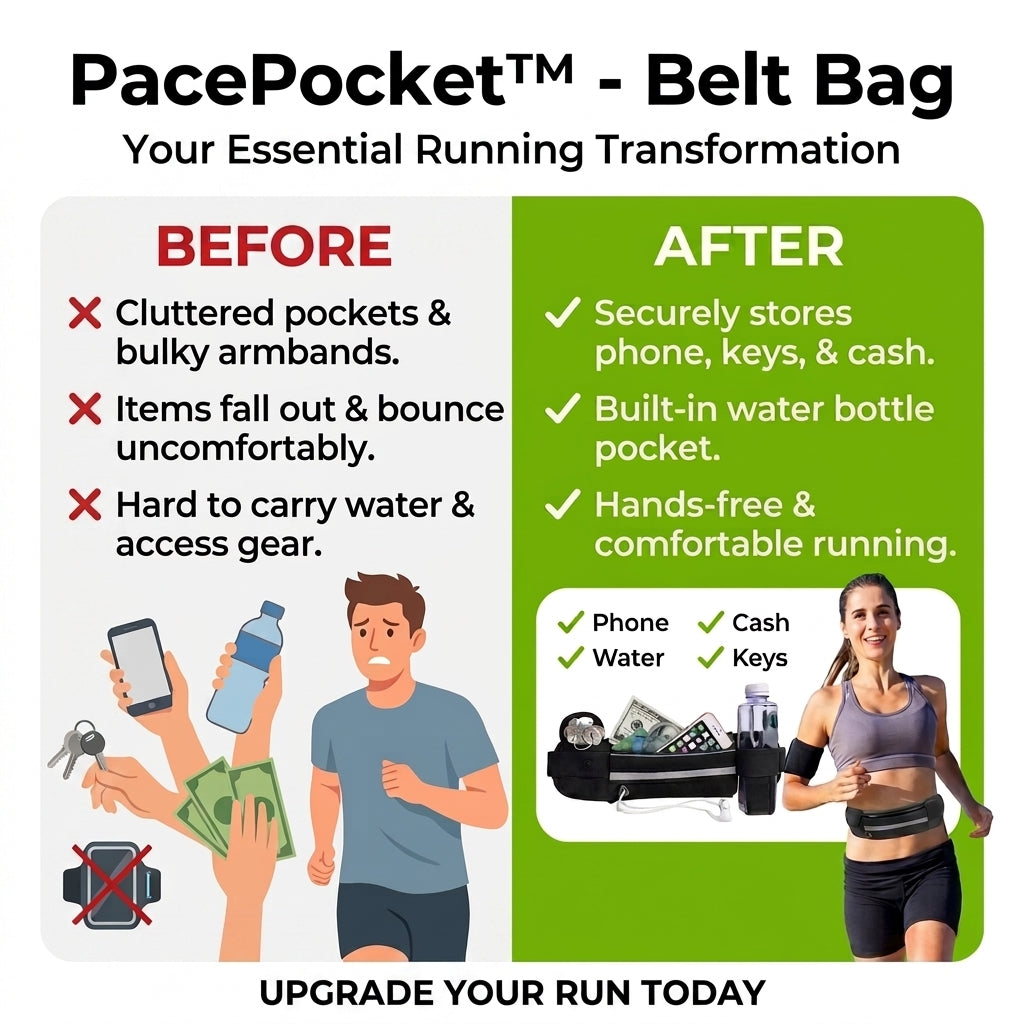 1 + 1 FREE TODAY | PacePocket™ - Belt Bag