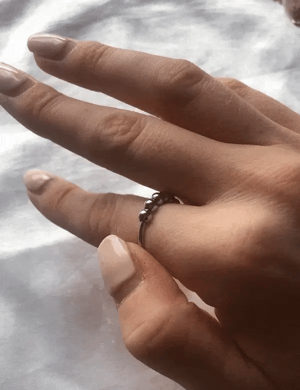1 + 1 FREE TODAY  CalmComfort™ - Adjustable Anxiety Ring