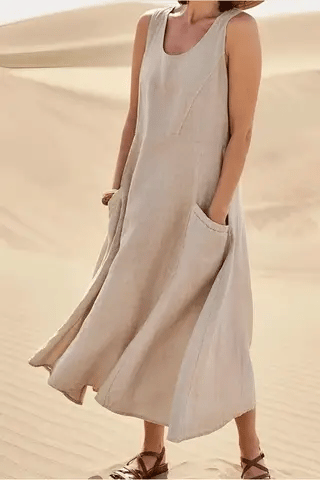 50% OFF TODAY  Bianca™ - Vintage Sleeveless Sundress