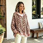 50% OFF TODAY | LeoLayer™ - Oversized Hooded Knit Top