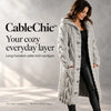 50% OFF TODAY | CableChic™ - Long Cable-Knit Cardigan