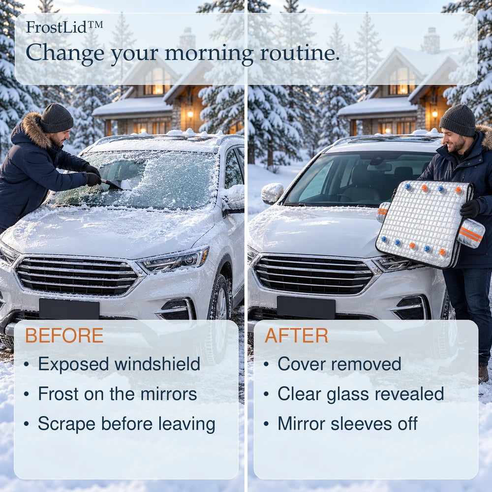 1+1 FREE TODAY | FrostLid™ - All-season Windshield Cover