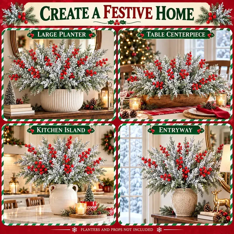 6+6 FREE TODAY | PineFrost™ - Christmas Pine-Cedar Stems
