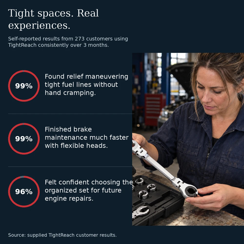 50% OFF TODAY | TightReach™ - 7-in-1 Ratcheting Wrench Set