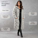 50% OFF TODAY | CableChic™ - Long Cable-Knit Cardigan