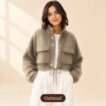 50% OFF TODAY | PlaidCrop™ - Retro Short Coat