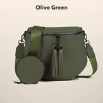 50% OFF TODAY | TasselSwing™ - Leather Saddle Bag